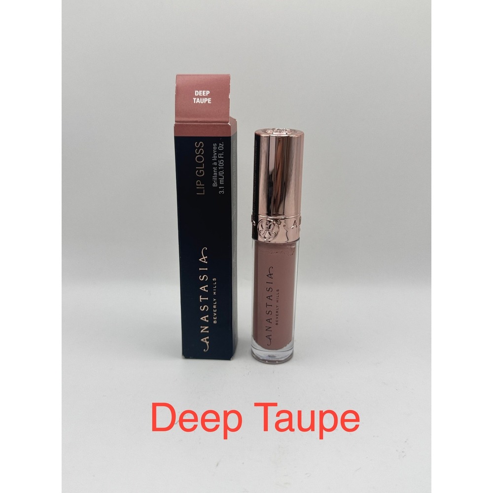 Anastasia Beverly Hills Lip Gloss Deep Taupe NEW